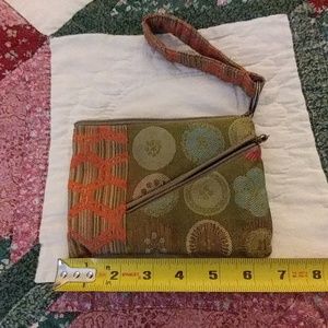 Small colourful wristlet